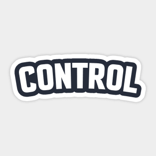 CONTROL Sticker